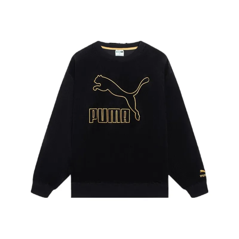 PUMA Core Crew Sweatshirts Men Black-0