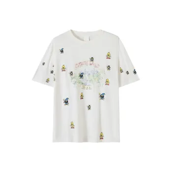 CONP T Shirt Unisex Micro Texture White