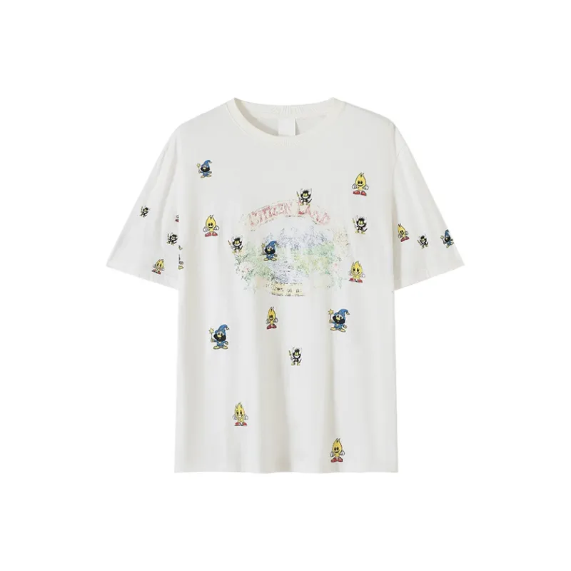 CONP T Shirt Unisex Micro Texture White-0