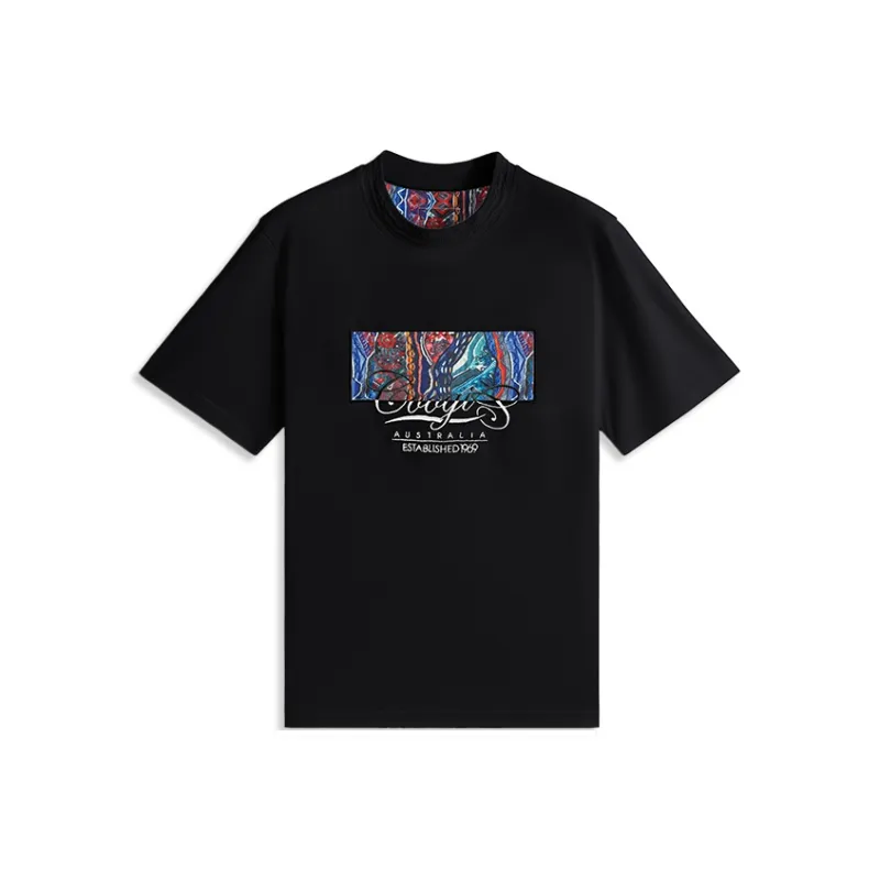 COOGI Street Hip-Hop Retro Pop Style Gourd Pattern T-Shirt Unisex White-2