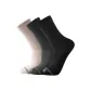 4 Bamboo Charcoal Black+Dark Gray+Khaki 3 Pack