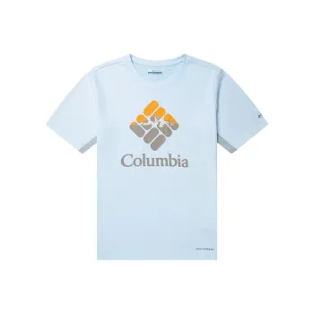 Columbia T Shirt Men's Light Blue