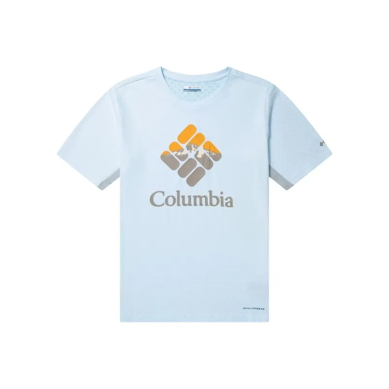 Columbia T Shirt Men's Light Blue-0