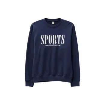SPORTY & RICH Graphic-print Cotton Sweatshirt