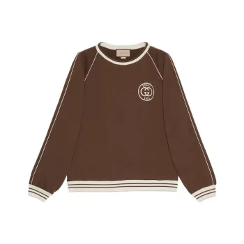 GUCCI Sweatshirts Men Brown