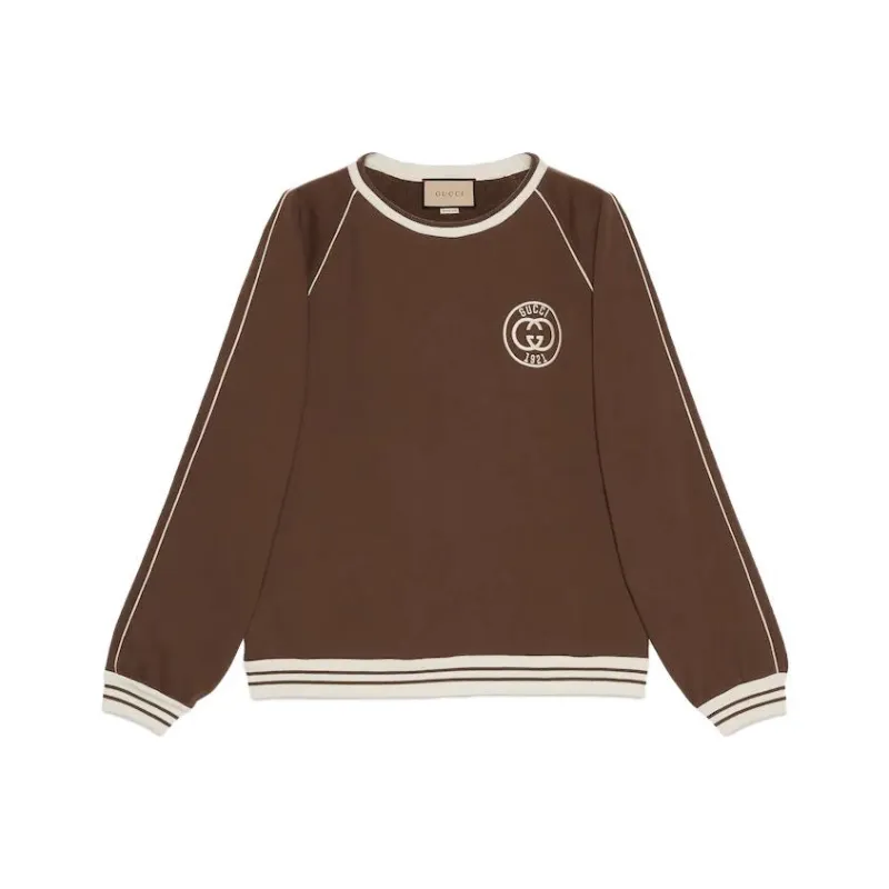 GUCCI Sweatshirts Men Brown-0