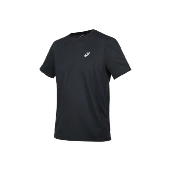 Asics T-Shirt Men's Black Silver