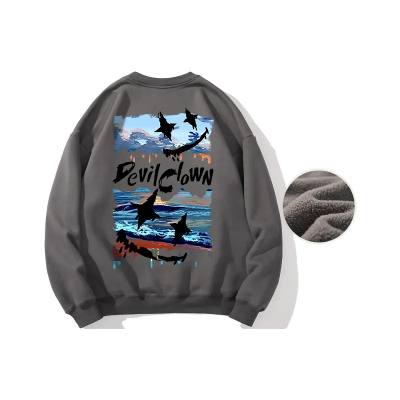 SANSYAS x Devilclown Sweatshirt Unisex-4