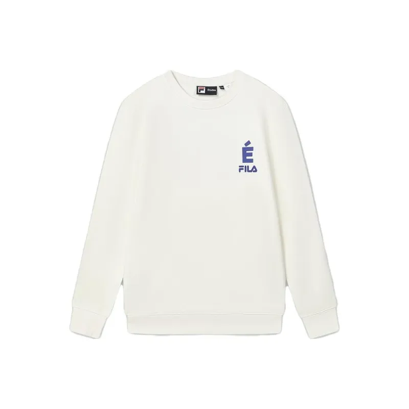 FILA X Études Sweatshirts Men Coconut Milk White-0
