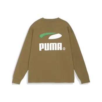 PUMA Sweatshirt Men's Olive Umber