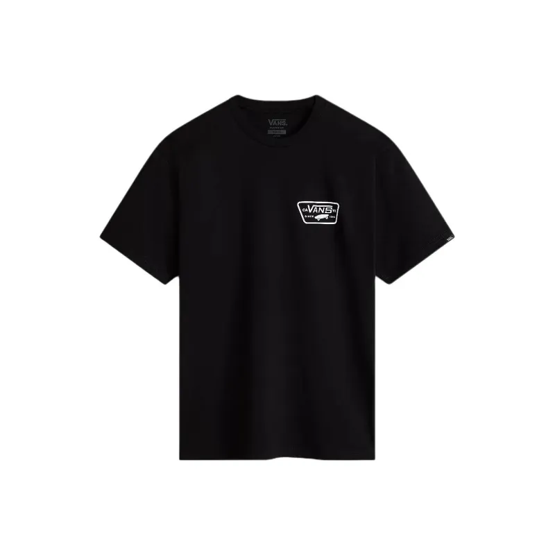 Vans FULL PATCH BACK T Shirt Men's Black-0