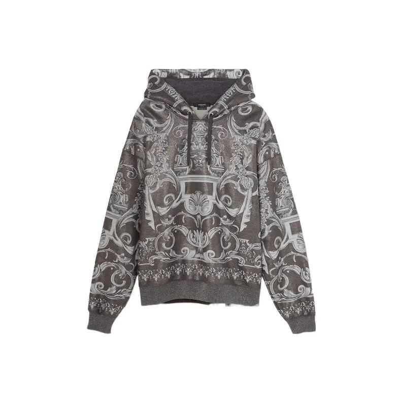 VERSACE Sweatshirts Men Gray-0