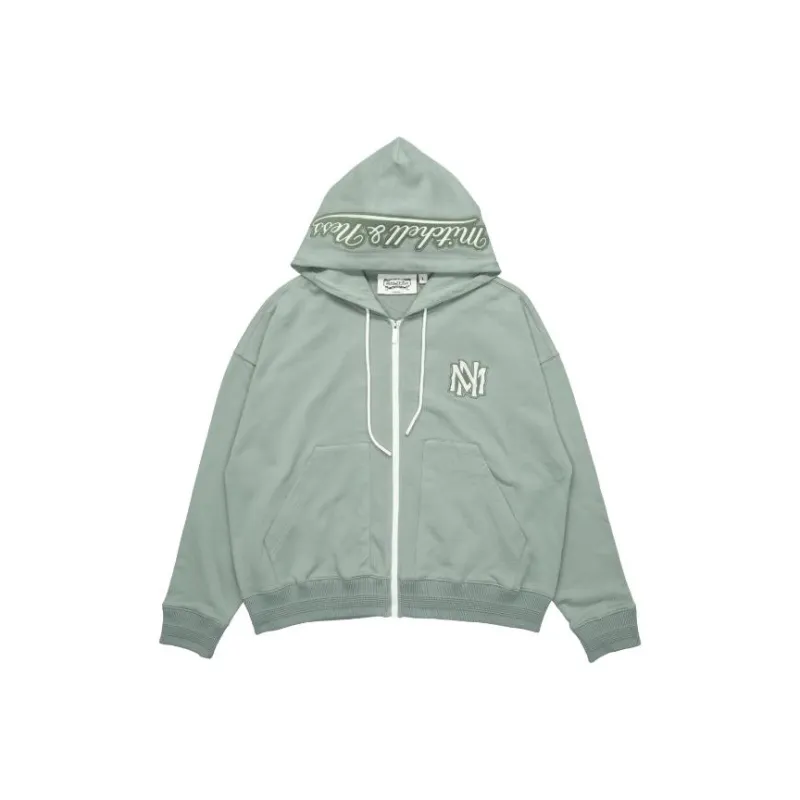 Mitchell Ness Sweatshirts Unisex Green-0
