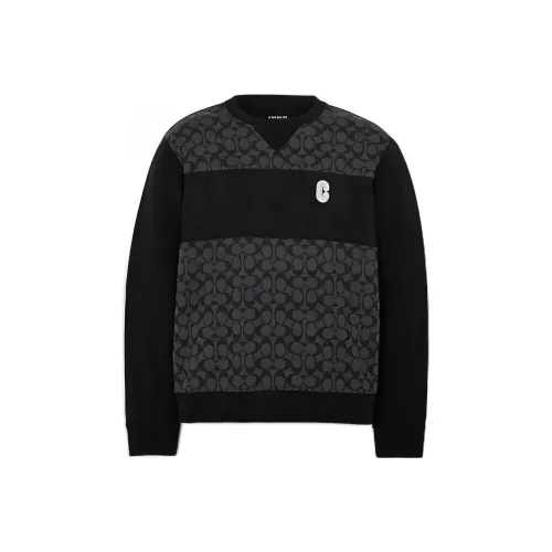 COACH Sweatshirts Men Black