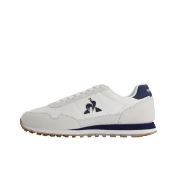 Le Coq Sportif ASTRA 2 French Rooster Anti Slip Wear Resistant Low Top Casual Shoes Unisex White Blue