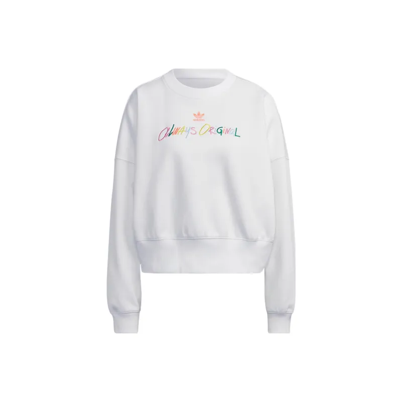 Adidas Originals Sweatshirts Unisex White-0