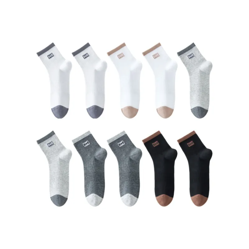MIIOW Mid Calf Socks Unisex 10 Pack-0