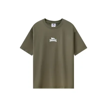 LONSDALE T Shirt Unisex Gray Green