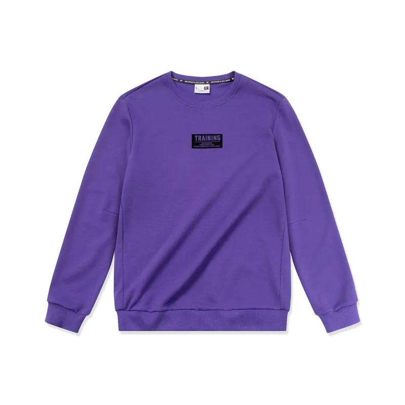 QIAODAN Sweatshirts Men Spectral Purple-0