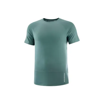 SALOMON CROSS RUN T-Shirt Men's Ocean Green
