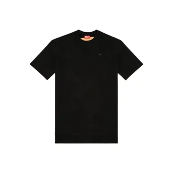 DIESEL FW24 T Shirt Men's Black/Orange