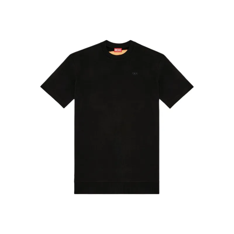 DIESEL FW24 T Shirt Men's Black/Orange-0
