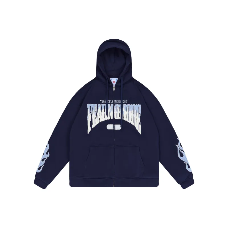FEAROM Hooded Loose Fit Regular Sweatshirt Unisex-6