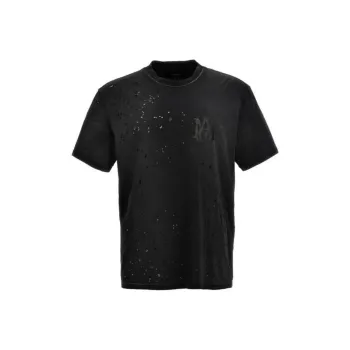 AMIRI Logo Printed Crewneck T Shirt