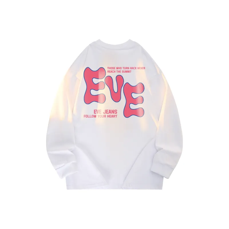Yiwen Long Sleeved T Shirts Unisex-3