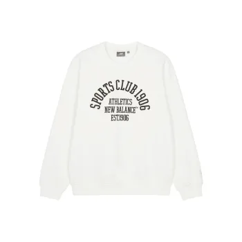 New Balance Sport Club Sweatshirt Unisex White