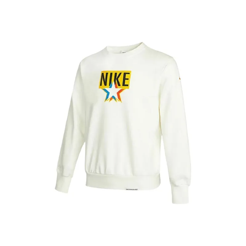 Nike Dri Fit Sweatshirt Men's White-0