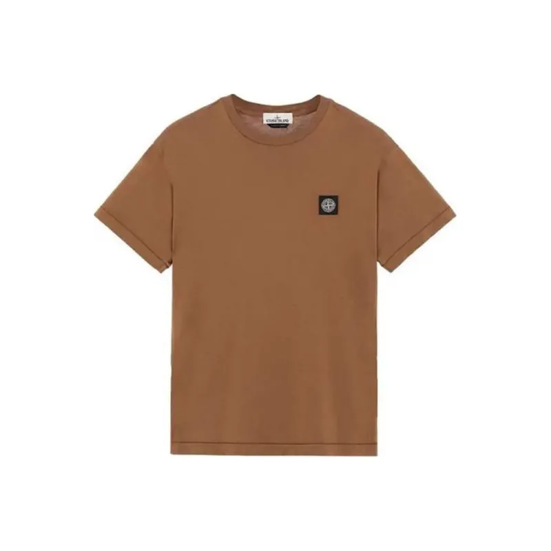 STONE ISLAND T Shirt Men's Brown-0