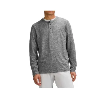 Lululemon Soft Jersey Henley T Shirt Men's