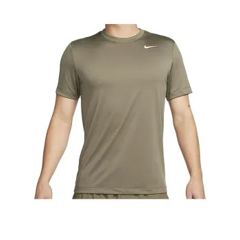 Nike T Shirts Men Olive Green