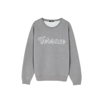VERSACE Sweatshirts Men Gray