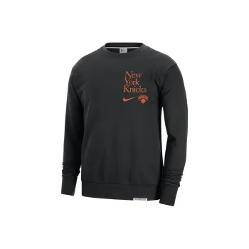 Nike New York Knicks Standard Issue Sweatshirt New York Knicks Men's Black