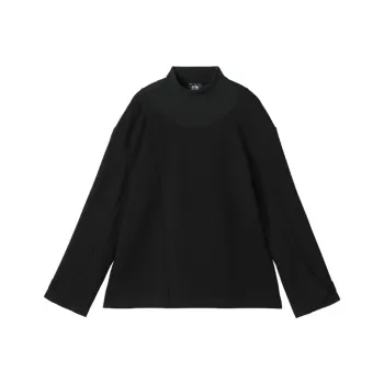 NORVINCY Mori Style Solid Color Hoodless Casual Sweatshirt Unisex