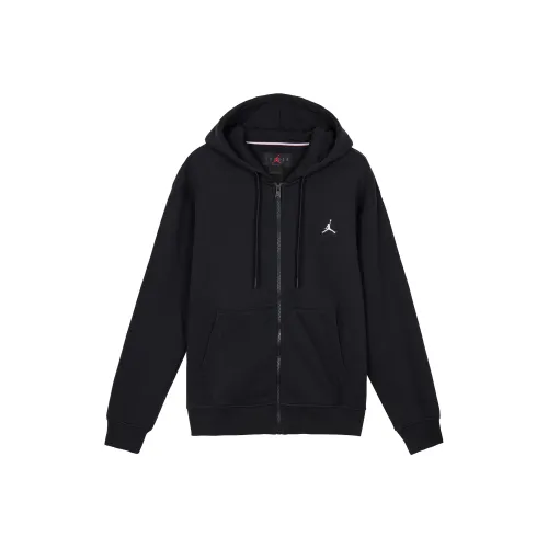 Jordan MJ ESS FLC FZ Sweatshirt Men's Black