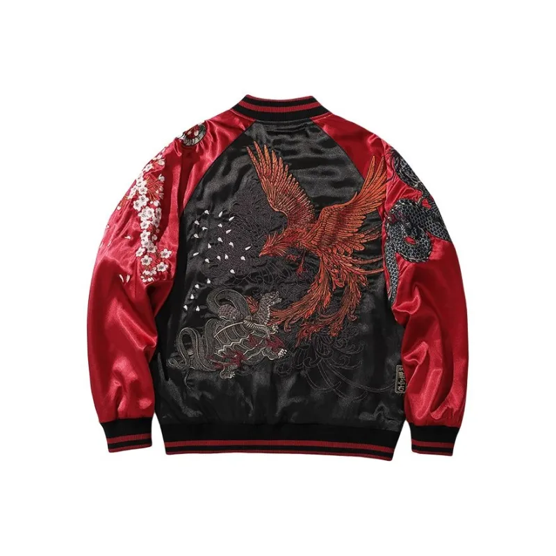 DABAISHA Jackets Men Burgundy-1