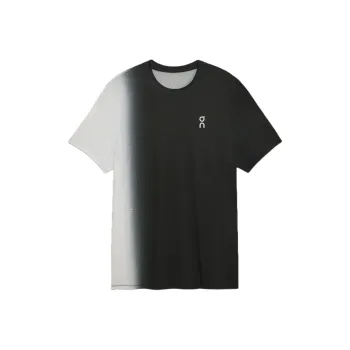 On Court T Shirt Men Black/White