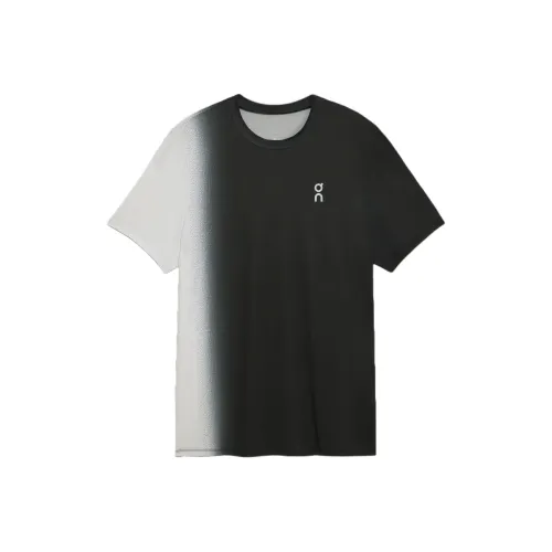 On Court T Shirt Men Black/White