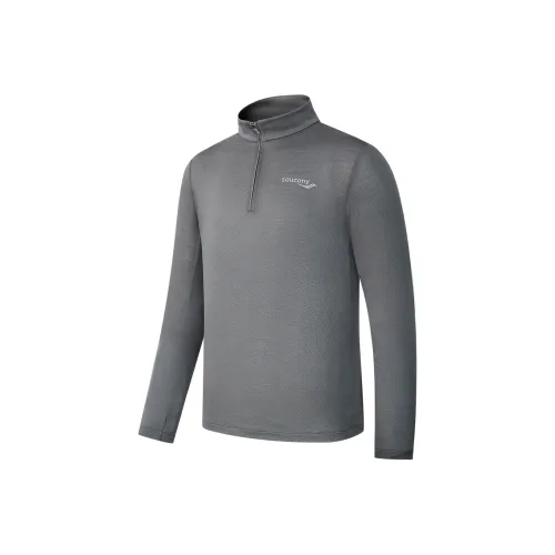 Saucony T Shirt Men's Heather Gray