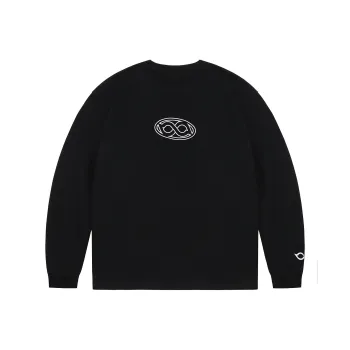 BIPOLAR Long Sleeved T Shirt Unisex White/Dark Gray/Black/Pink/Light Yellow/Light Blue/Light Green