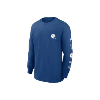 Nike Indianapolis Colts Rewind Max90 Pocket Men's Nike Nfl Long-Sleeve T-Shirt