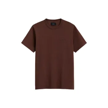 COACH T Shirts Unisex Brown