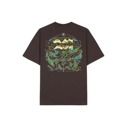 Arcteryx X Brain Dead T Shirts Unisex Coffee