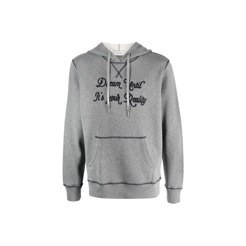 Golden Goose Sweatshirts Men Gray-0