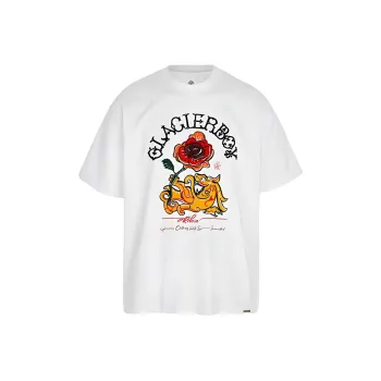 GLACIERBOY T Shirts Men White