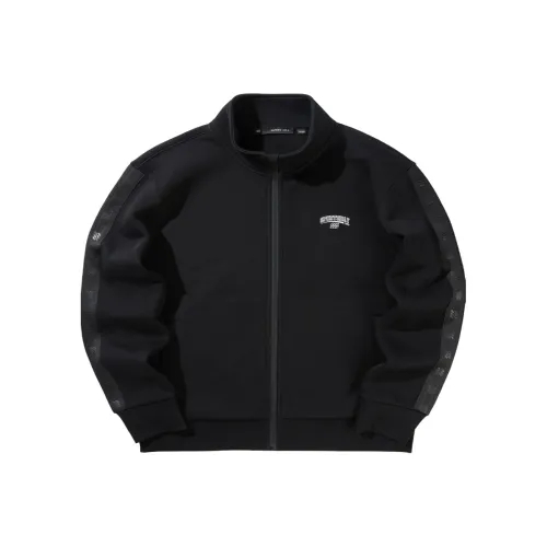 HLA Sweatshirts Men Black 4K
