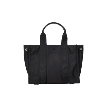 LAUREN RALPH LAUREN Nylon Tote Bag, Shopping Bag, Shoulder Bag, Handbag Small Size Women's Black